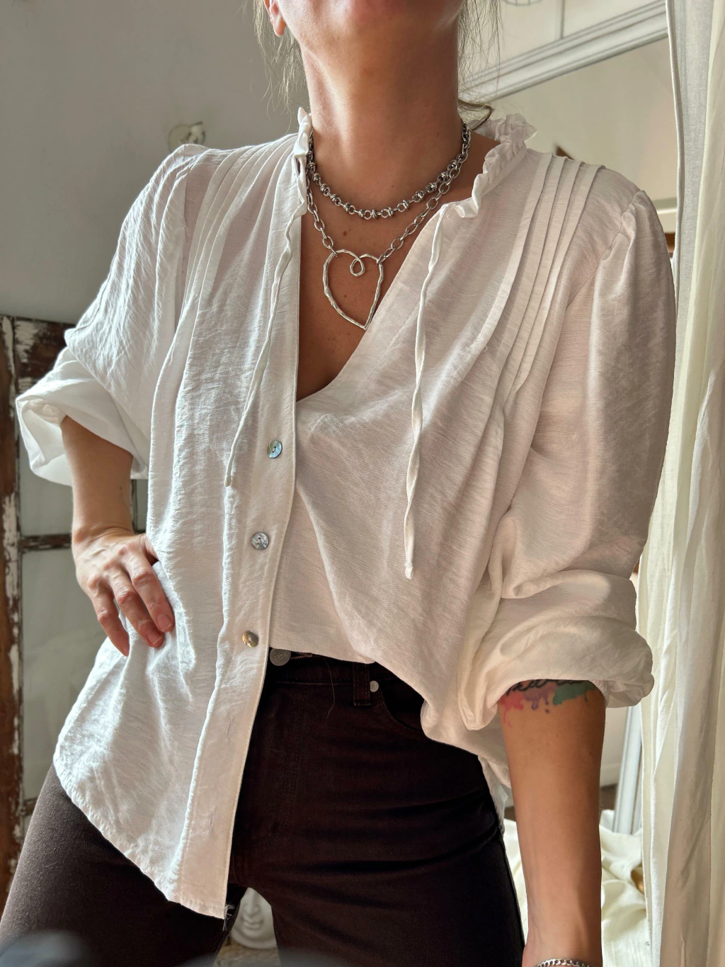 BLUSA ISABELLA OFF WHITE