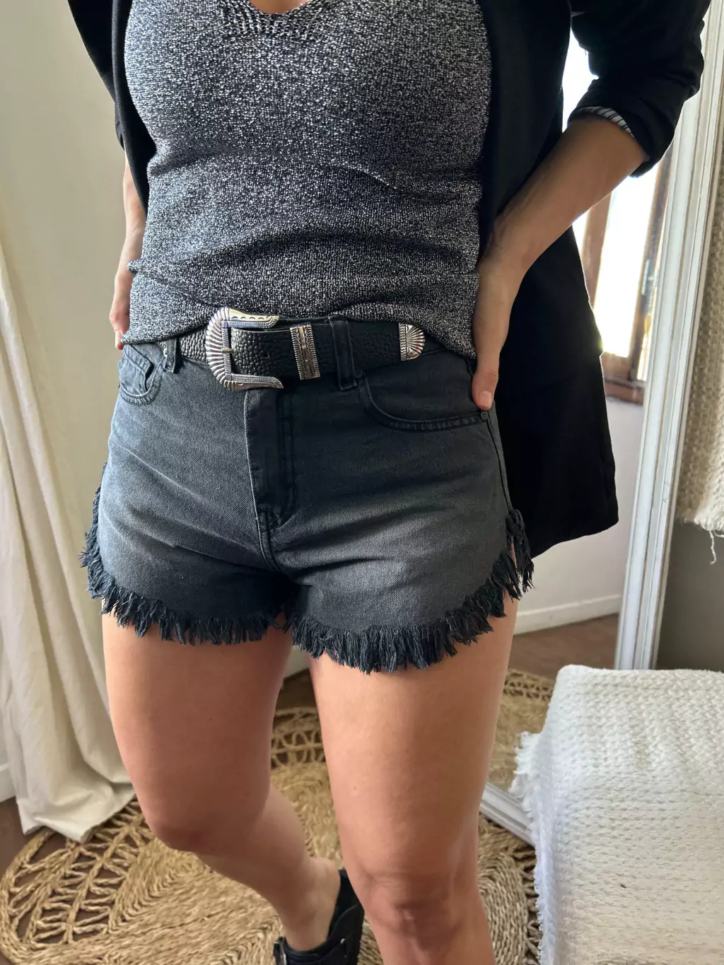 SHORT AMPARO NEGRO