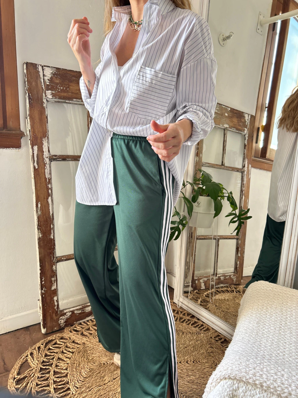 PANTALÓN JOGGER TINI VERDE INGLÉS