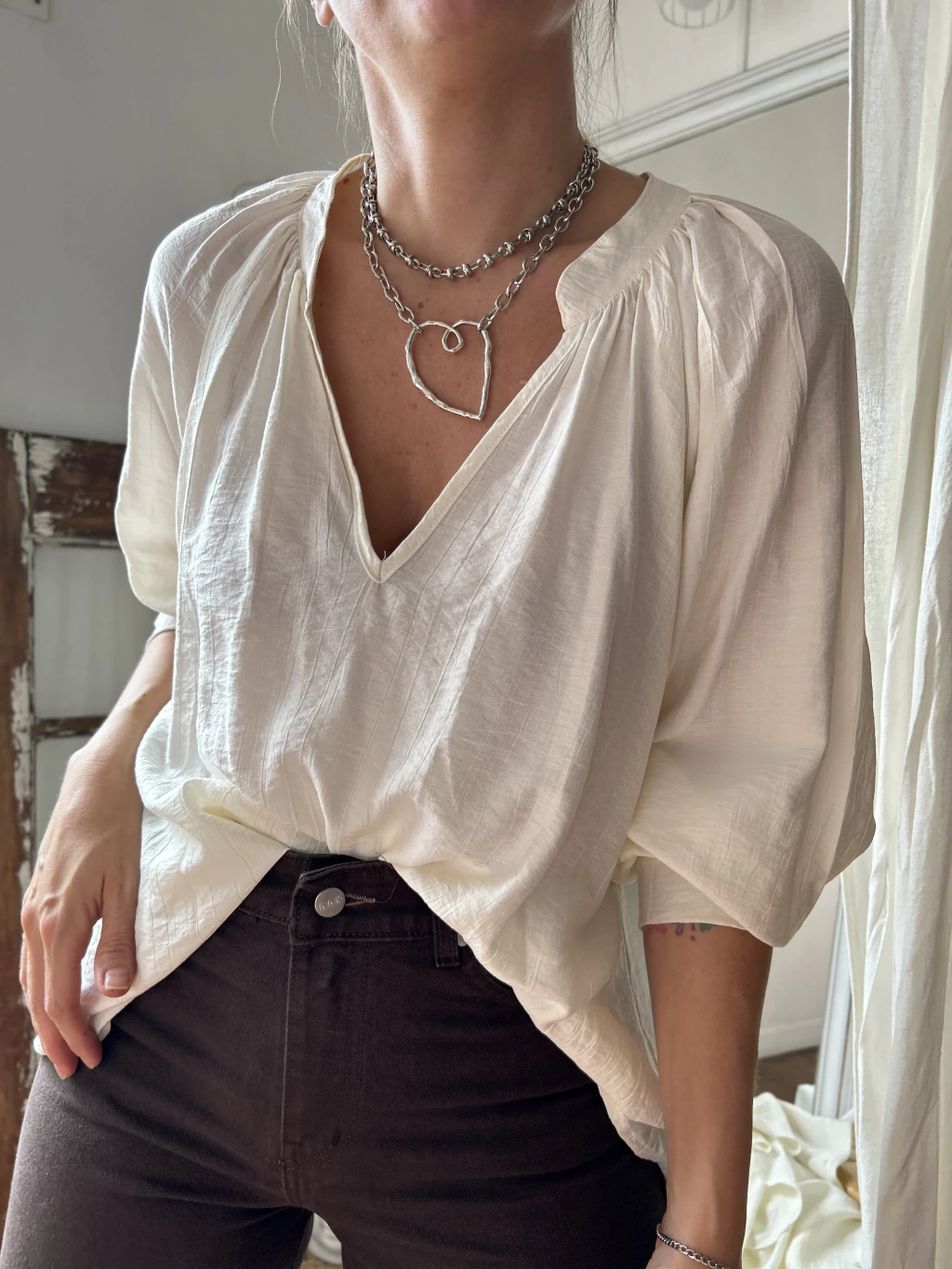 BLUSA LULI CRUDA
