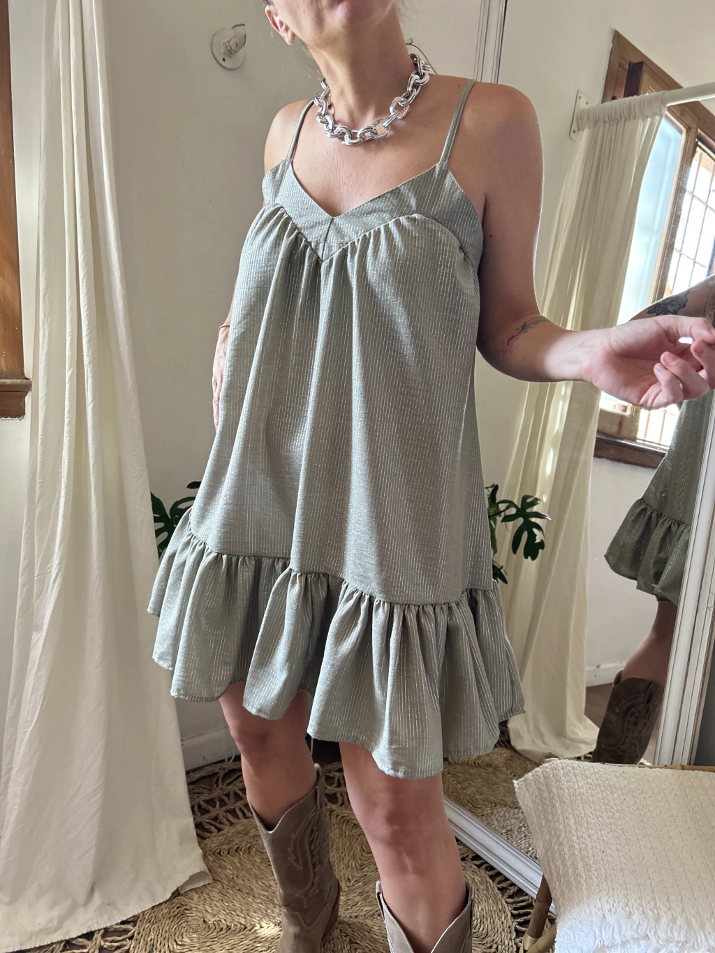 VESTIDO GINEBRA VERDE