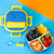 Marmita Infantil Térmica com 3 Compartimentos em Aço Inox - Pezinhos Web Artigos Infantis
