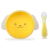 Tigela de Silicone com Ventosa Cãozinho e Colher (2 peças) - comprar online