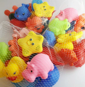 Bichinhos para banho - kit 13 bichinhos de banho diferentes