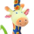 Imagem do Chocalho Girafa de atividades com argolas