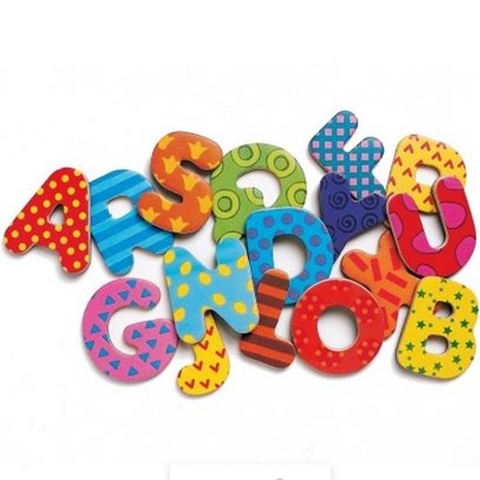 Letras e números com ímãs educativo - 41 PCS