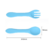 Kit Introdução Alimentar Silicone Bebê - 7 peças (com ventosa)