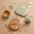 Imagem do Kit Introdução Alimentar Silicone e Bambu (7 peças)