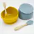 Kit de Silicone Prato Talheres Babador com Tampa e Ventosa (8 peças) - loja online