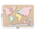 Brinquedo Educativo Mapa-múndi de Silicone | Aprendizado e Diversão - loja online