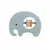 Chocalho e Mordedor em Silicone Elefante na internet