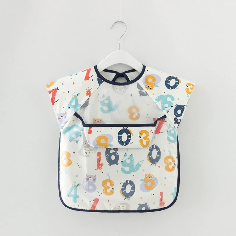 Babador Manga Curta Impermeável