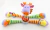 Mordedor girafa de pelúcia - Happy Monkey - loja online