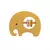 Chocalho e Mordedor em Silicone Elefante - comprar online