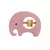 Chocalho e Mordedor em Silicone Elefante