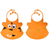 Imagem do Babador de silicone com pega migalhas