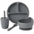 Kit Alimentação bebê em Silicone - 4 peças - Pezinhos Web Artigos Infantis