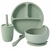 Kit Alimentação bebê em Silicone - 4 peças - comprar online