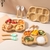 Kit Alimentação Infantil Silicone e Bambu Carrinho (7 peças) - comprar online