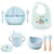 Kit Introdução Alimentar Silicone Baby Soft (9 peças) - Pezinhos Web Artigos Infantis