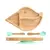 Prato Conchinha Bambu (com ventosa) - comprar online
