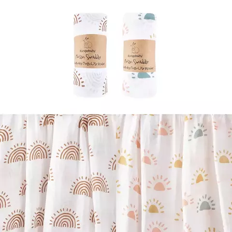 Kit Swaddle Colorido – Proteção, Estilo e Conforto para o Seu Bebê