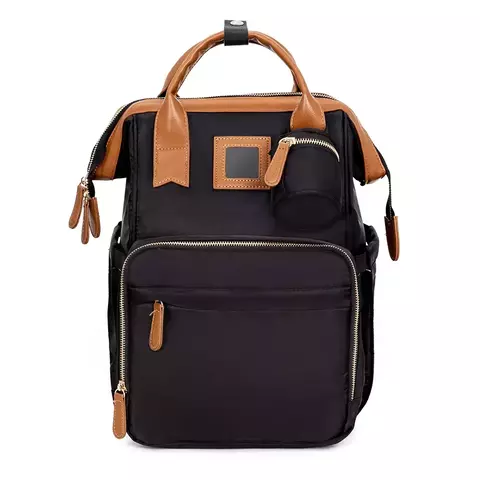 Bolsa Maternidade Mochila Impermeável Multifuncional com Porta Chupeta