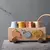 Ônibus de Encaixe Montessori - Brinquedo Educativo de Madeira e Silicone
