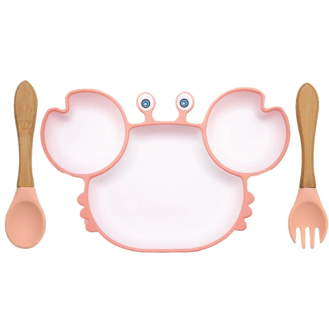 Conjunto de Silicone Caranguejo - 3 peças