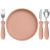 Kit Alimentação Silicone e Aço Inoxidável (4 peças)