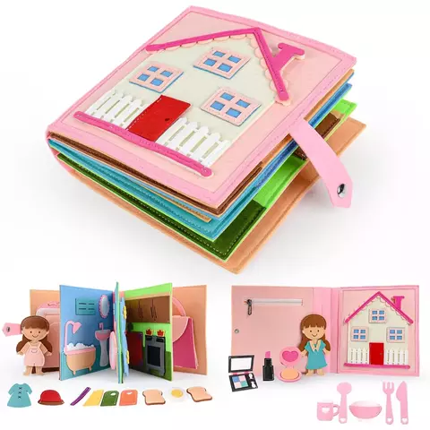 Livro Casinha Montessori: Estímulo Sensorial para o Desenvolvimento do Seu Bebê