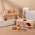 Ônibus de Encaixe Montessori - Brinquedo Educativo de Madeira e Silicone