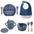 Kit Introdução Alimentar Silicone Baby Soft (9 peças) - loja online