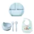 Kit Introdução Alimentar Silicone Baby Soft (5 peças)
