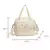 Bolsa de Mão para Fraldas com Bordado Urso e Flores – Design Fofo e Funcionalidade - comprar online