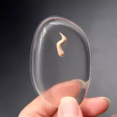 esponja de silicona para maquillaje o cremas x unid