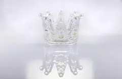 Corona de Vidrio Porta Pinceles