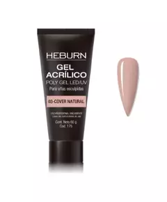 GEL ACRILICO POLY GEL LED/UV HEBURN - Insumos Beauty Full