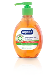 ALGABO Jabón líquido para manos Antibacterial con válvula 300ml