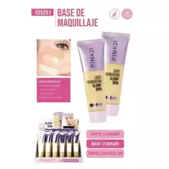 PINK21 BASE DE MAQUILLAJE GLOWY SKIN - comprar online