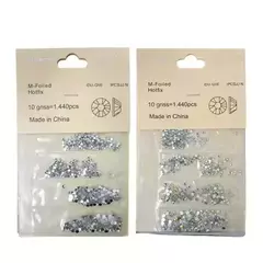 Sobre strass plata Naez con divisiones