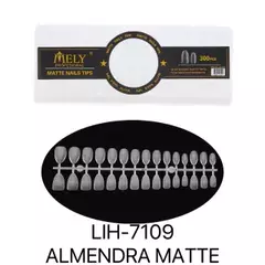 Tips almendra matte de MELY x300