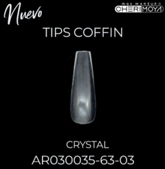TIPS COFFIN POR 100PCS CLEAR CHERIMOYA