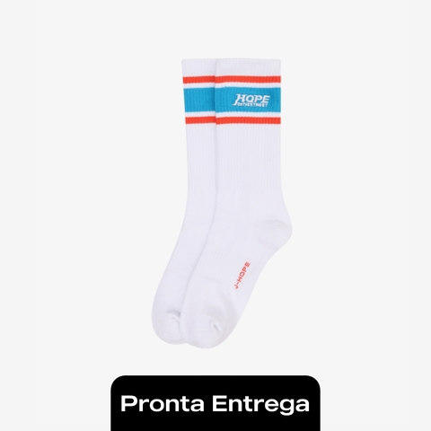 Socks (White) [PRONTA-ENTREGA] - BTS
