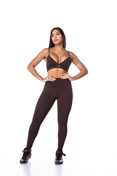 Conjunto Top Sutia + Calça Legging Suplex - comprar online
