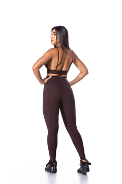 Conjunto Top Sutia + Calça Legging Suplex - DIASP FITNESS