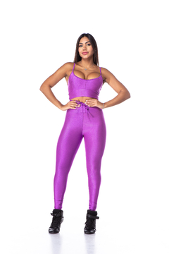 Conjunto Top Alcinha + Legging MicroCanelado