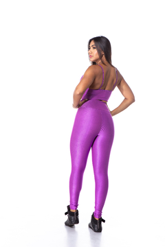 Conjunto Top Alcinha + Legging MicroCanelado - DIASP FITNESS