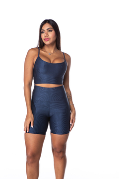 Conjunto Top Alcinha + Short MicroCanelado