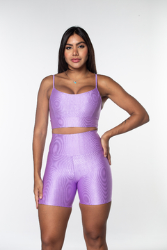 Conjunto Top Alcinha + Short MicroCanelado - loja online